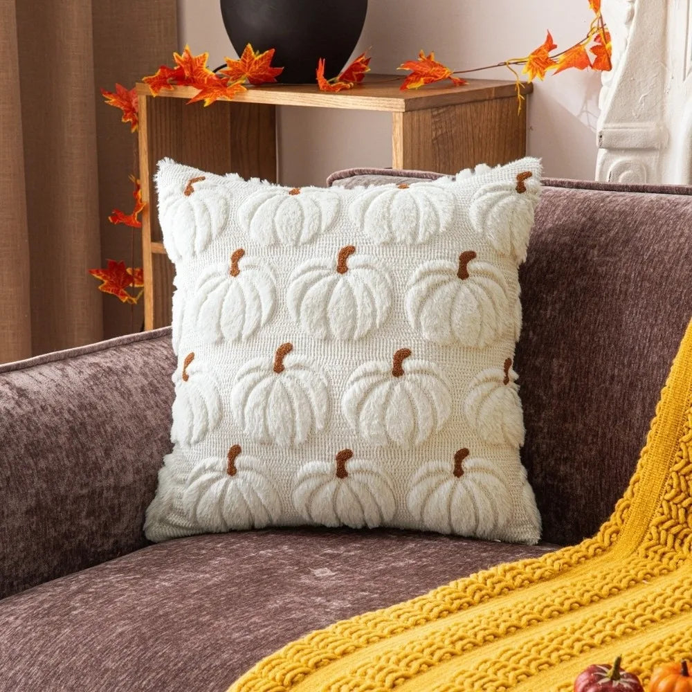 Cozy Pumpkin Cushion Covers