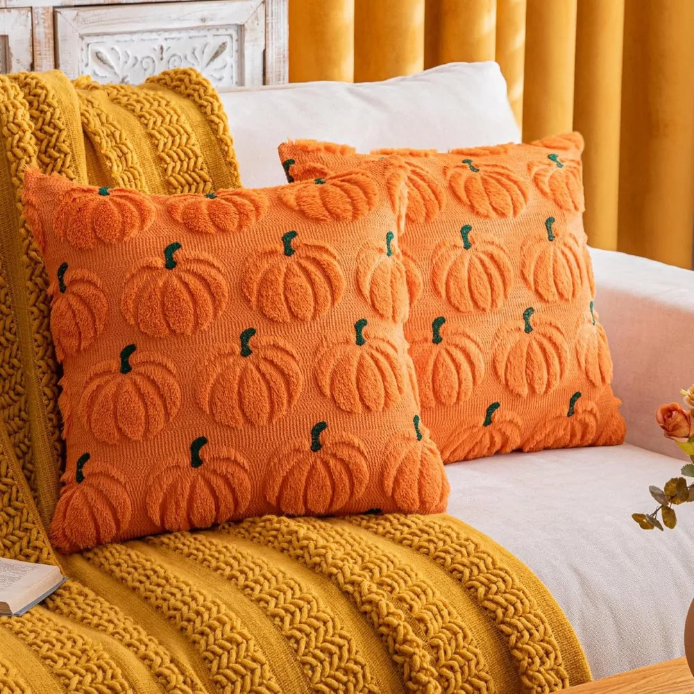 Cozy Pumpkin Cushion Covers