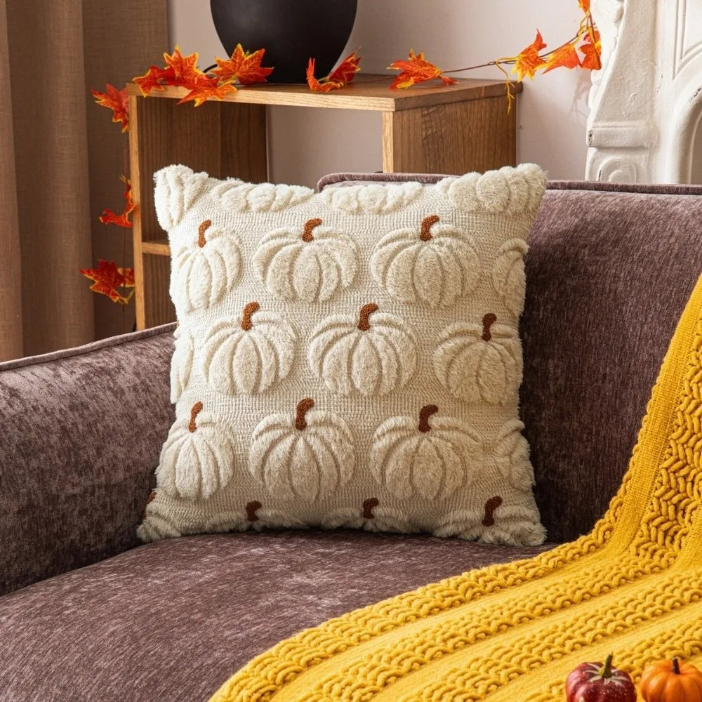 Cozy Pumpkin Cushion Covers